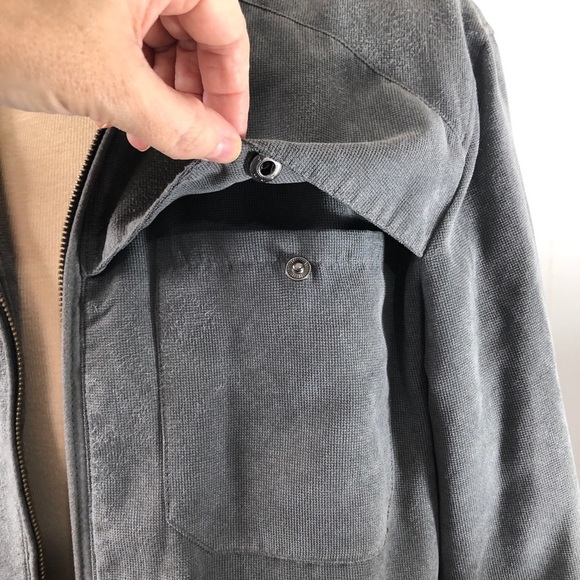 Mens Grey Jacket. Size medium - Picture 5 of 11